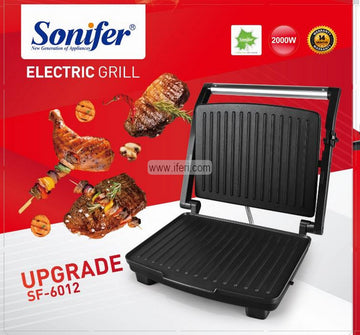 Sonifer Electric Grill BBQ/Steak/Sub/ Sandwich maker Grill SF6012