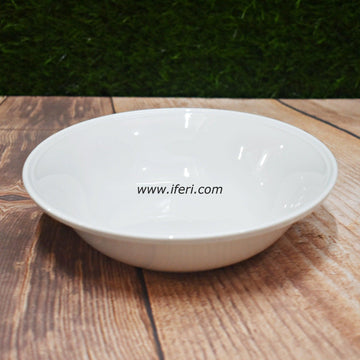 9.3 inch White Ceramic Small Curry Serving Bowl SN4881 Price in Bangladesh - iferi.com