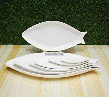 7 pcs Ceramic Fish Shaped Serving Dish FT0168 Price in Bangladesh - iferi.com