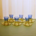12 Pcs Exclusive Glass Turkish Tea Cup & Saucer Set GA2001 Price in Bangladesh - iferi.com