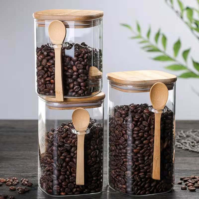 3 Pcs Airtight Glass Cookie Jar Set UT14278 - Price in BD at iferi.com