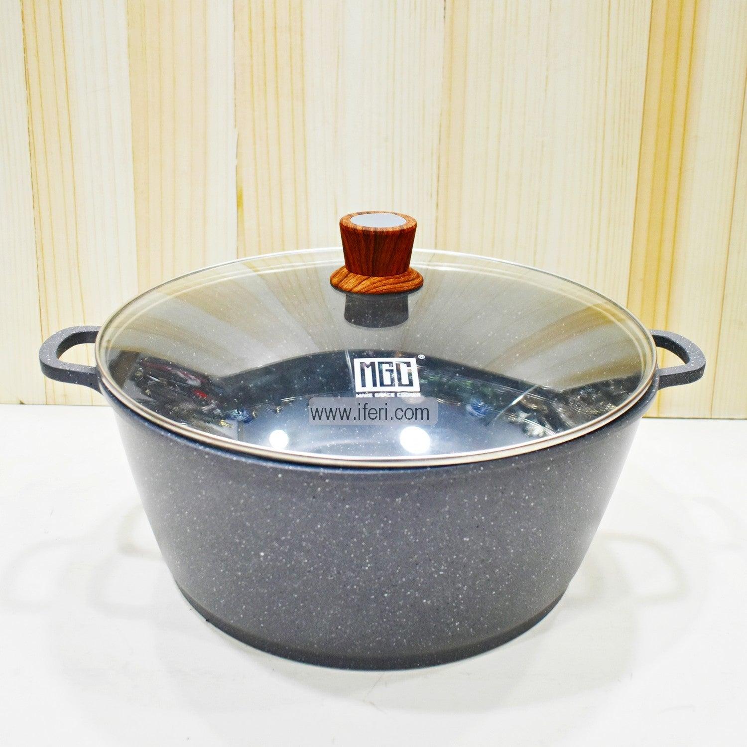 32 cm MGC Non Stick Granite Coated Cookware with Lid RY1888 Price in Bangladesh - iferi.com