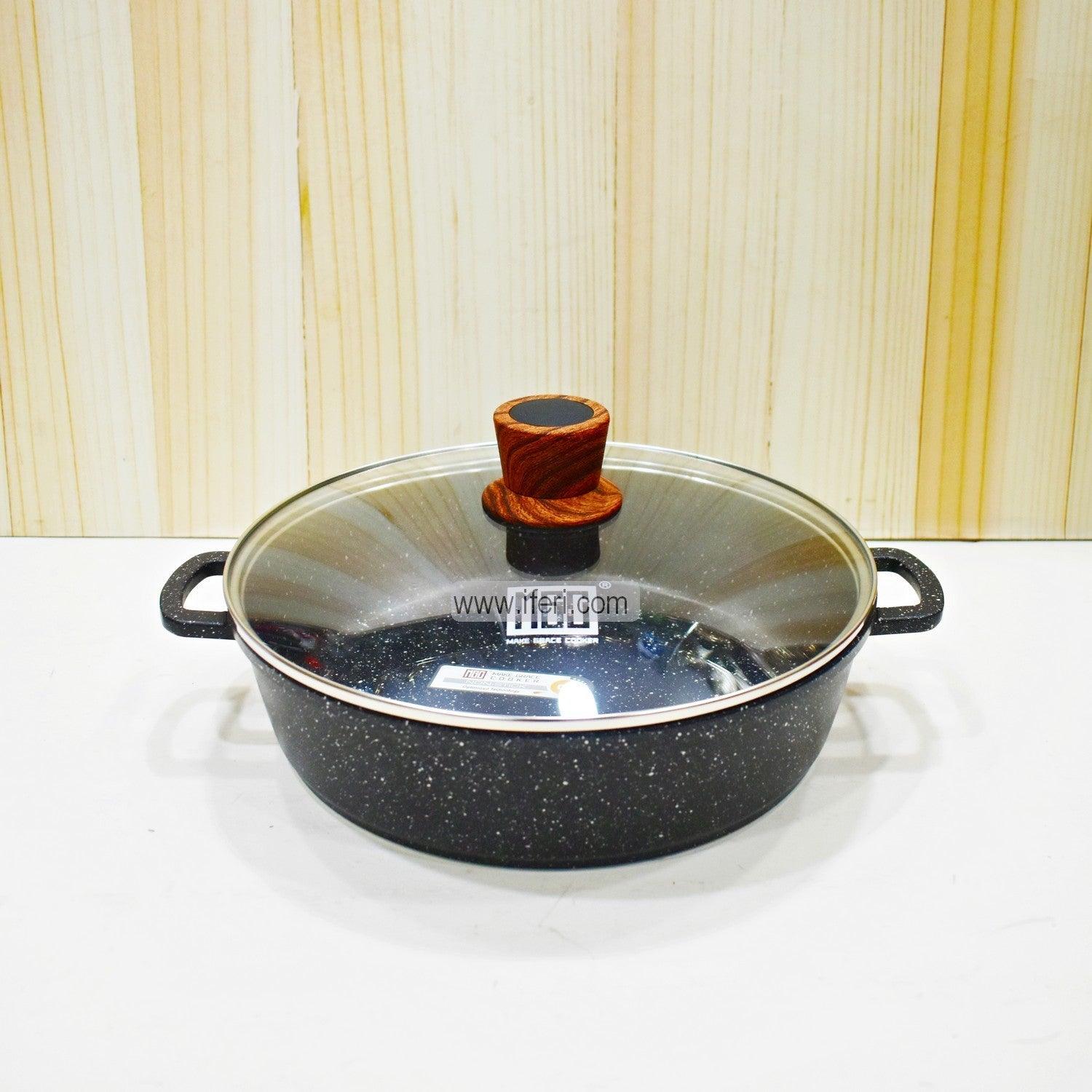36 cm MGC Non-Stick Granite Coated Cookware with Lid RY0586 Price in Bangladesh - iferi.com