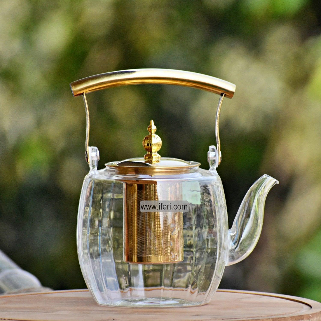 1300ml Tempered Glass Tea Pot with Infuser RY0141 Price in Bangladesh - iferi.com