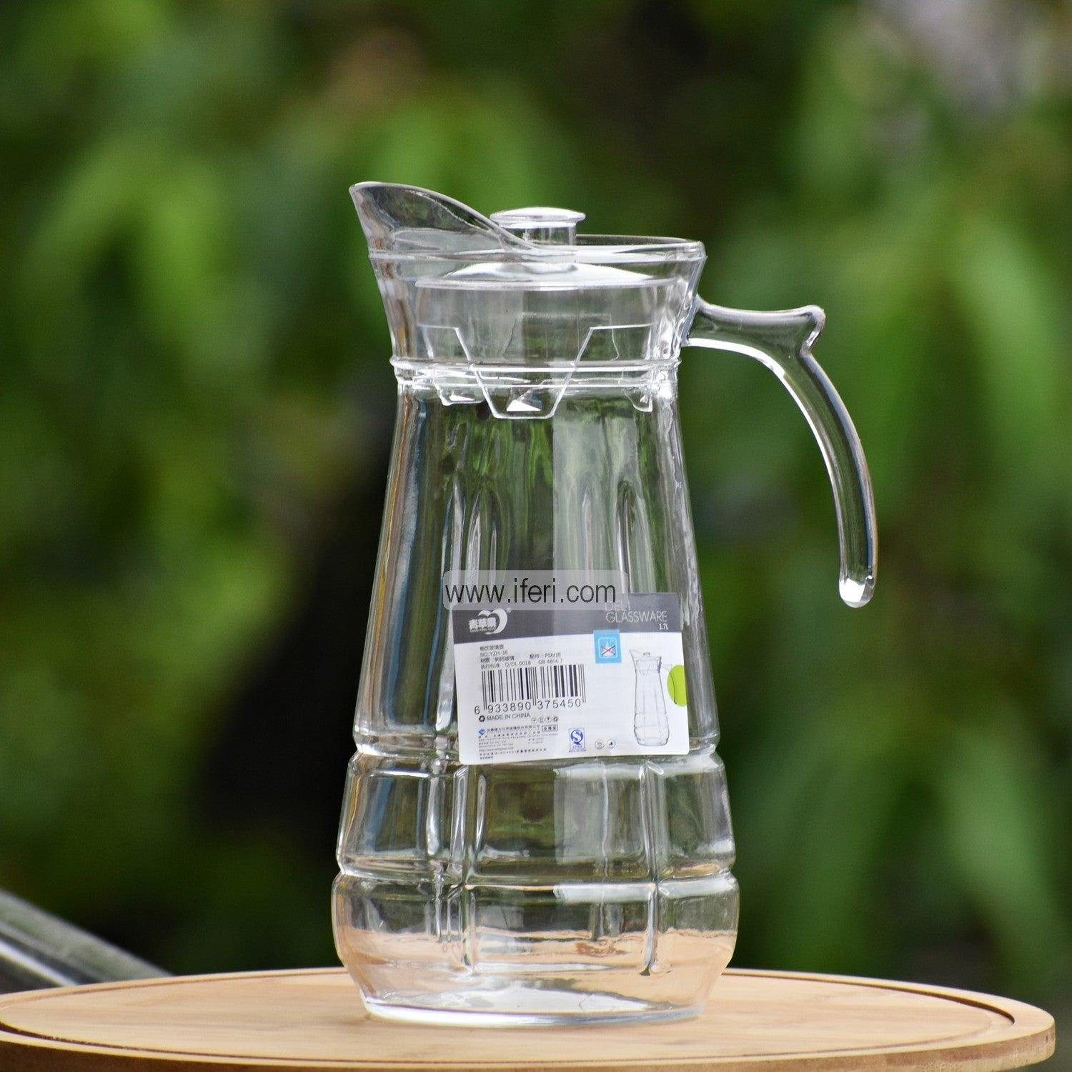 1.7 Liter Glass Water Juice Jug KML0761 Price in Bangladesh - iferi.com