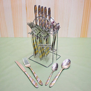 24 Pcs Stainless Steel Cutlery Set RH0231 Price in Bangladesh - iferi.com