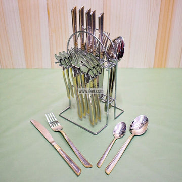 24 Pcs Stainless Steel Cutlery Set RH0232 Price in Bangladesh - iferi.com