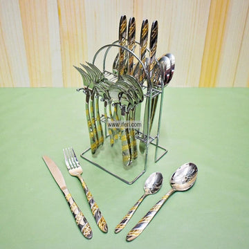 24 Pcs Stainless Steel Cutlery Set RH0245 Price in Bangladesh - iferi.com