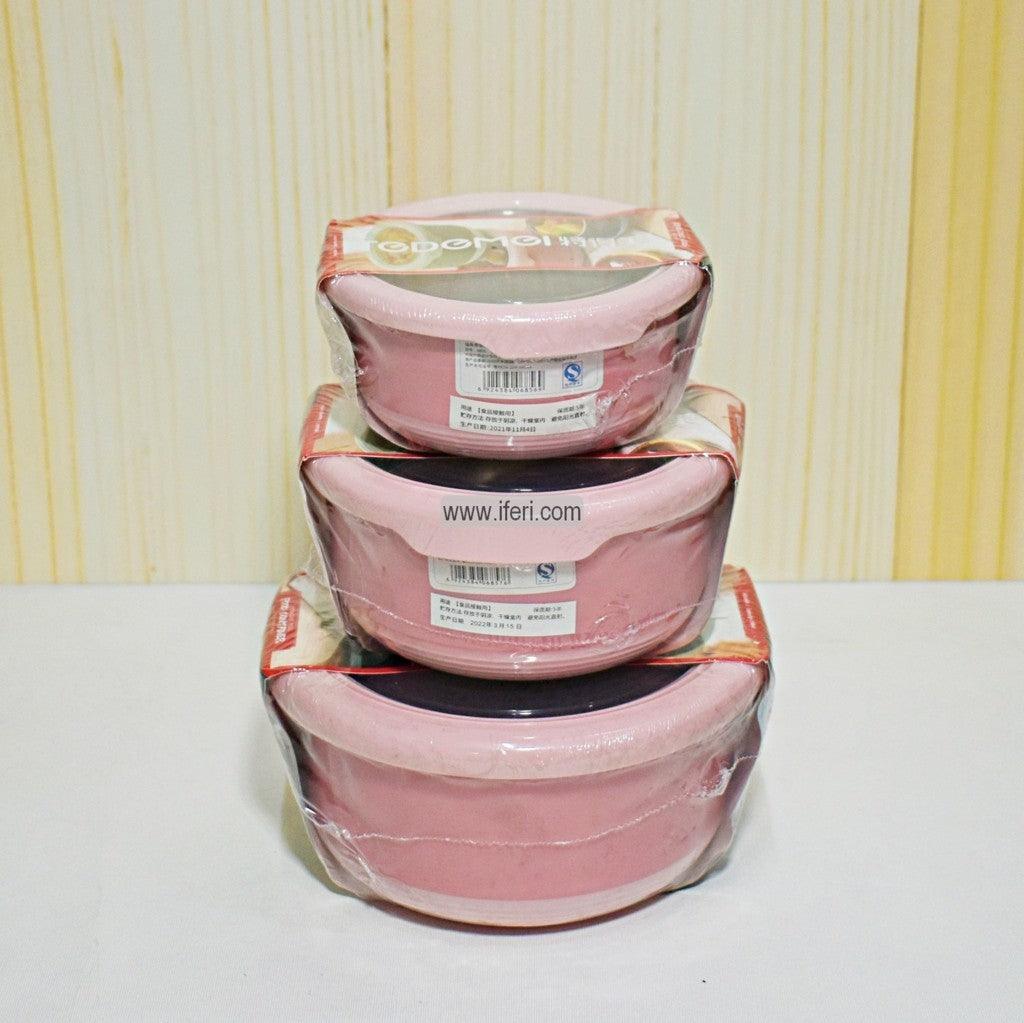 3 Pcs Tiffin Box Lunch Box SMT0030 Price in Bangladesh - iferi.com