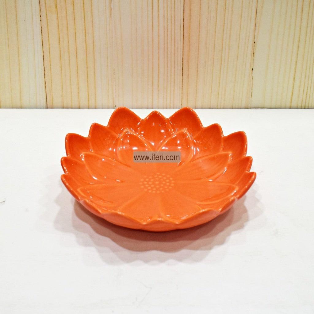 8.5 Inch Ceramic Salad Serving Plate RY0385 Price in Bangladesh - iferi.com