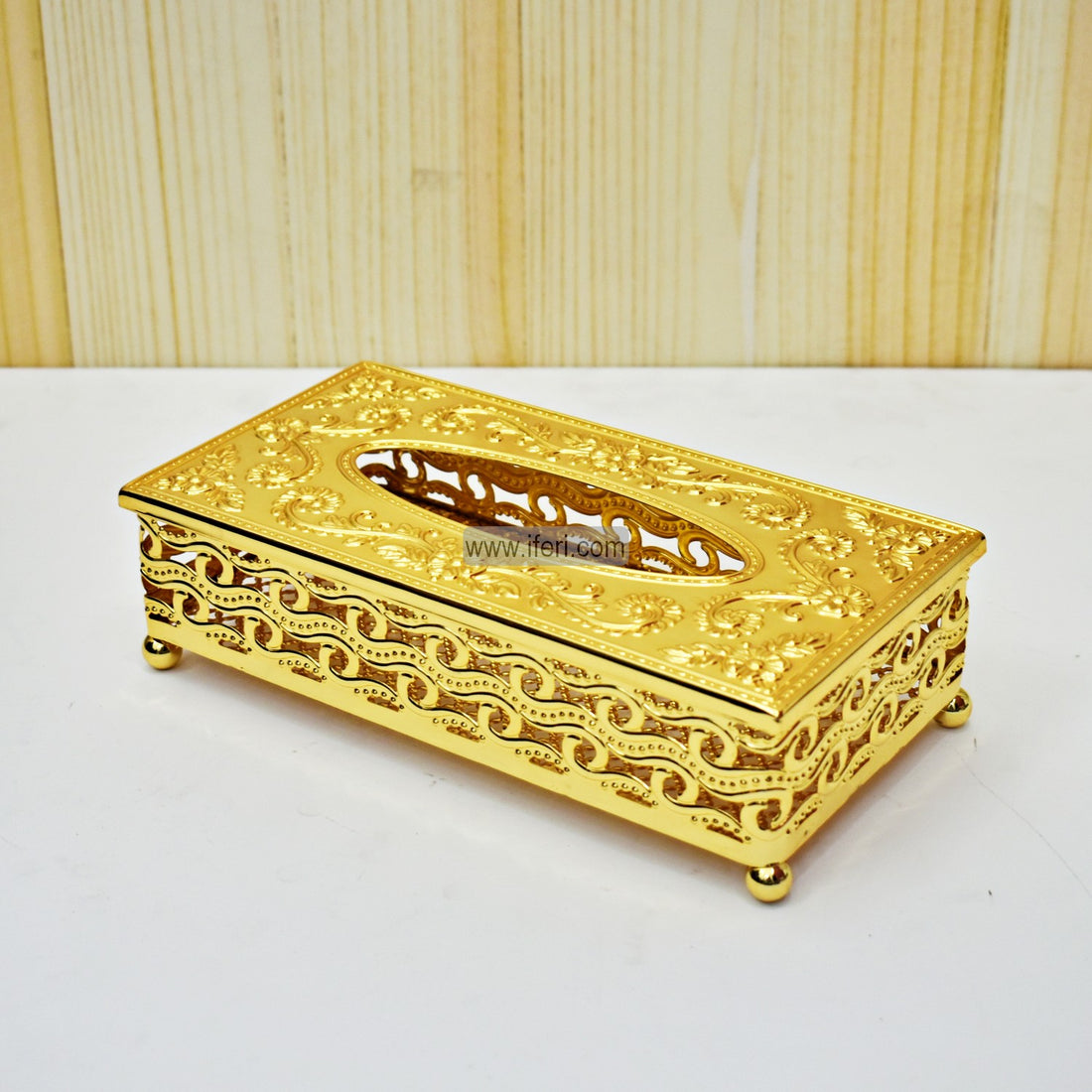 Buy Decorative Metal Tissue Box through online from iferi.com 
