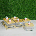 Glass Made Dried Fruit/Candy/Dessert Serving Tray FH2105 Price in Bangladesh - iferi.com