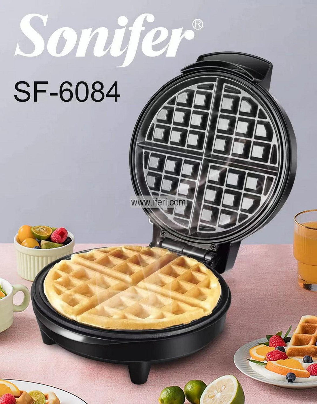 Sonifer 1000W Waffle Maker SF-6084 Price in Bangladesh - iferi.com
