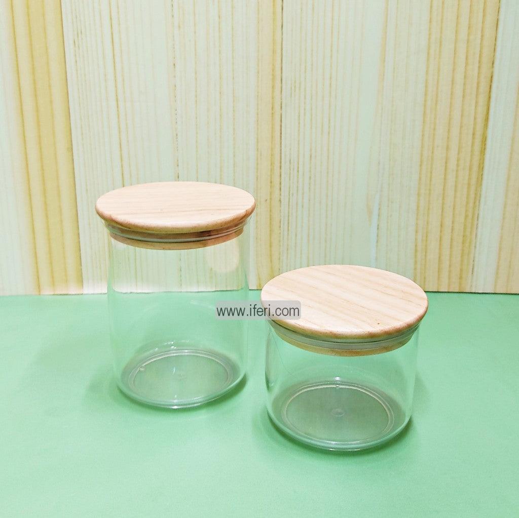 2 Pcs Airtight Acrylic Cookie Jar TG3032 Price in Bangladesh - iferi.com