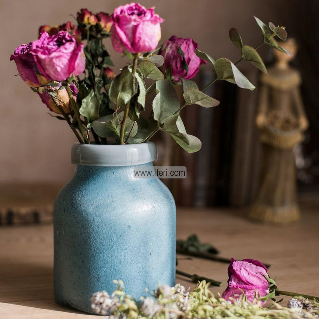 6 Inch Glass Decorative Flower Vase FT1353